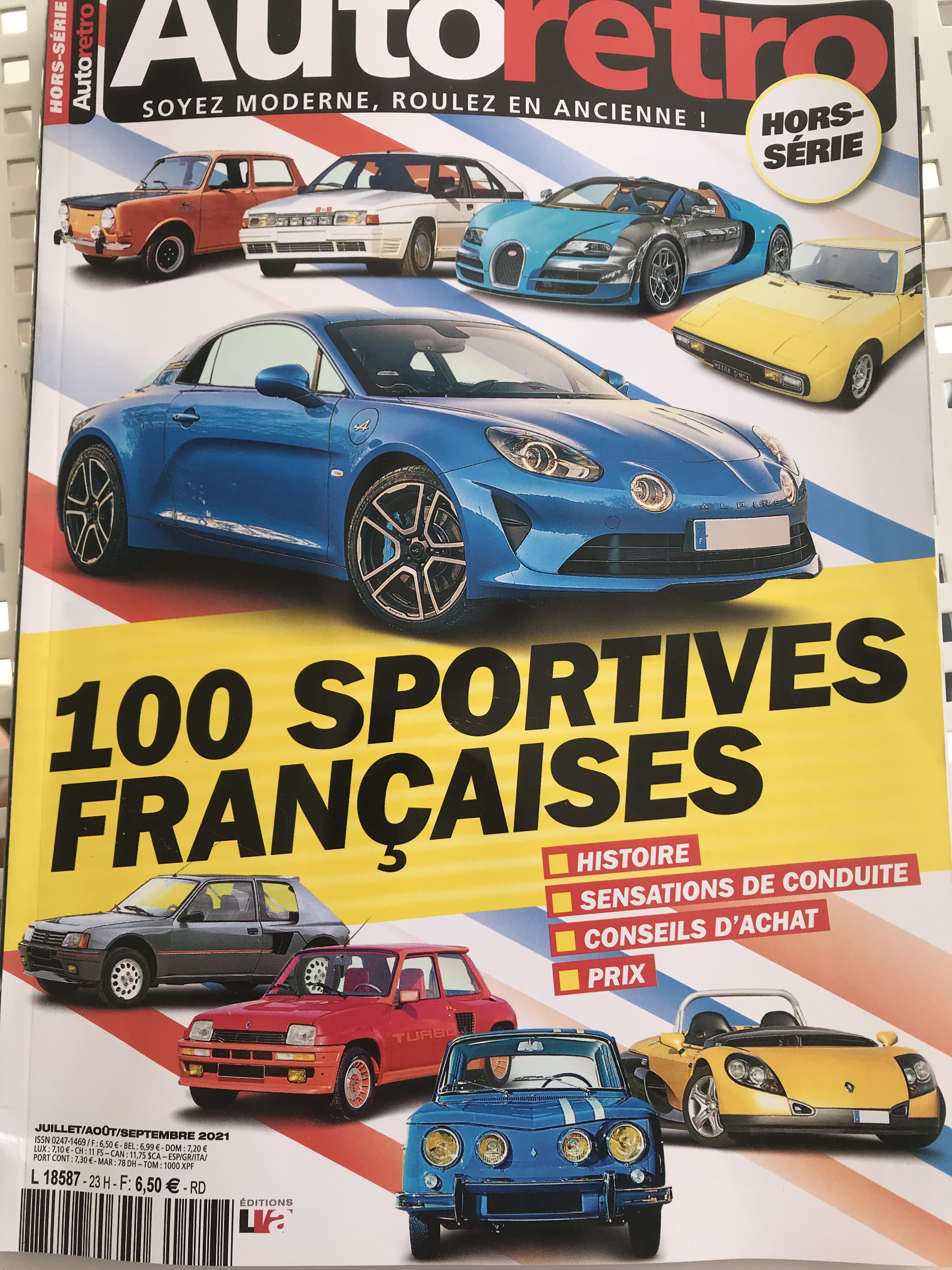 Couverture autoretro été 2021 hors série 